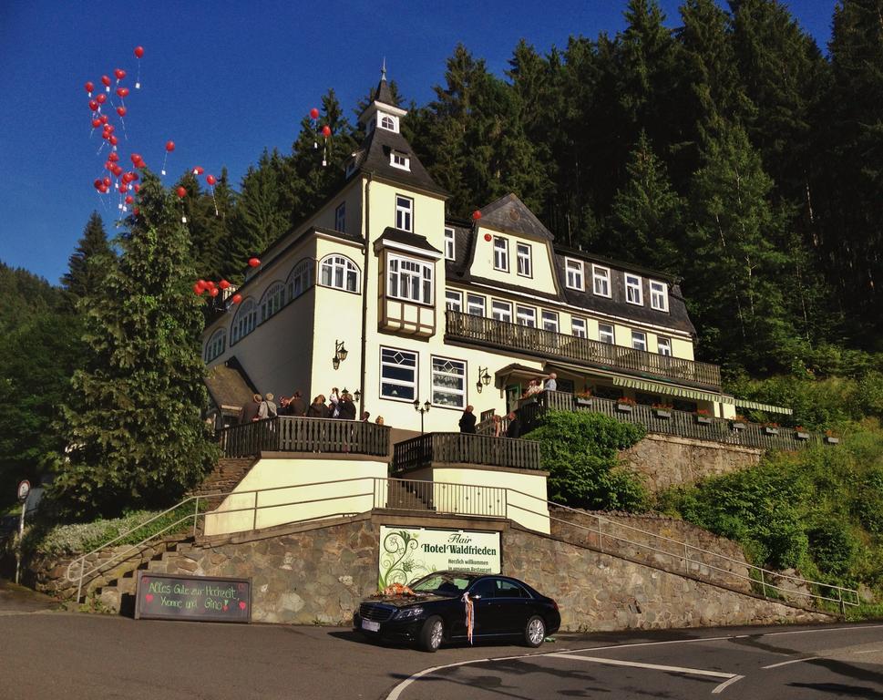 Flair-Hotel Waldfrieden Oberweißbach Екстериор снимка